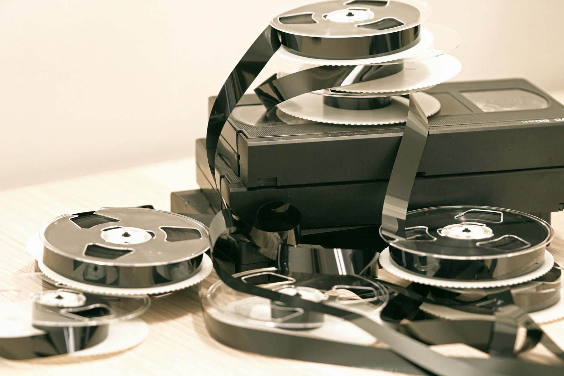 Filmruller og videokassetter